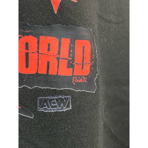 CM Punk Best in the World AEW WWE TNA Black shirt Large - Picture 4 of 8